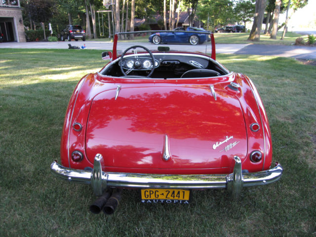 1958 Red Austin Healey Other Convertible