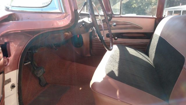 1958 two tone Chevrolet Bel Air/150/210 Sedan