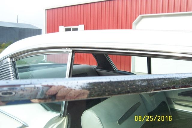 1958 White Chevrolet Bel Air/150/210