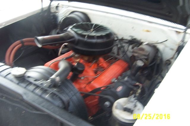 1958 White Chevrolet Bel Air/150/210