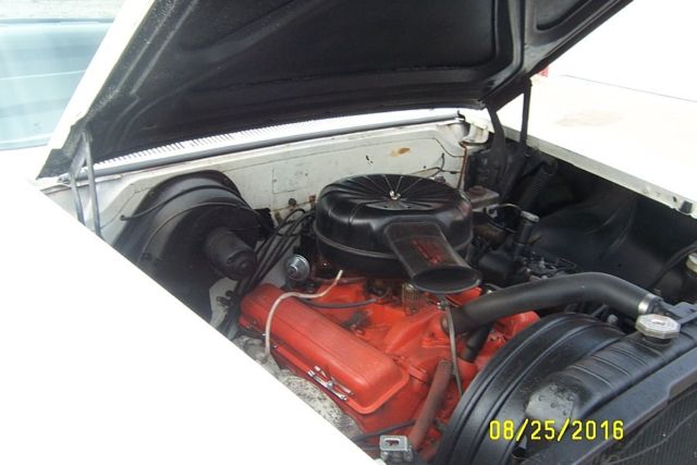 1958 White Chevrolet Bel Air/150/210