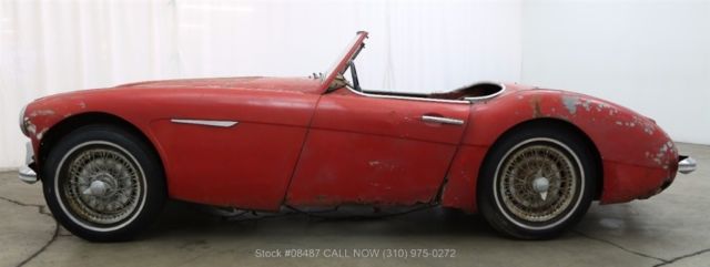 1958 Red Austin-Healey 100-6