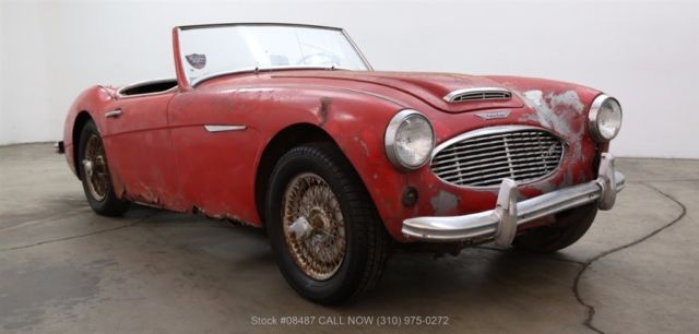 1958 Red Austin-Healey 100-6