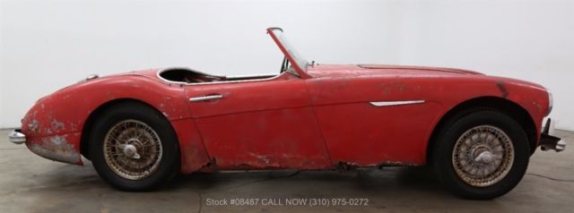 1958 Red Austin-Healey 100-6