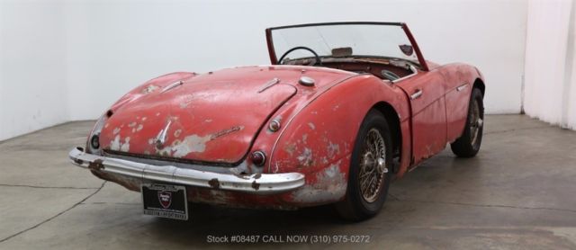 1958 Red Austin-Healey 100-6