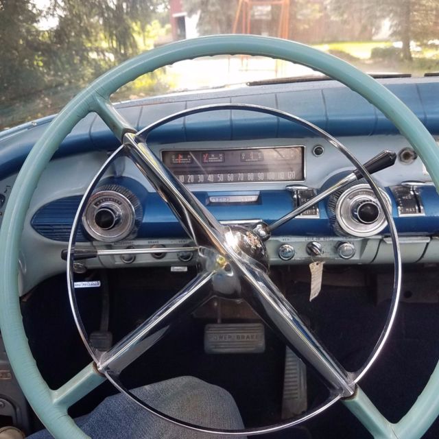 1958 Blue Buick Other Convertible