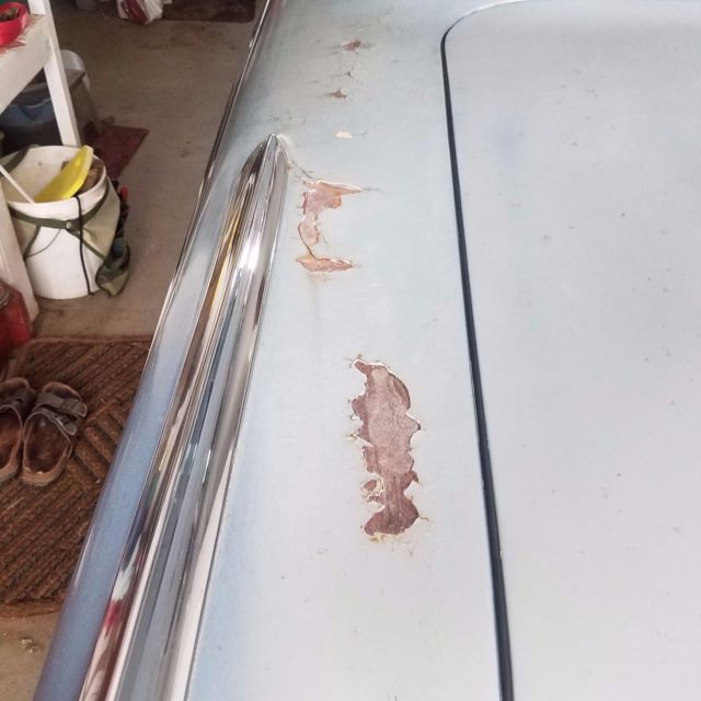 1958 Blue Buick Other Convertible