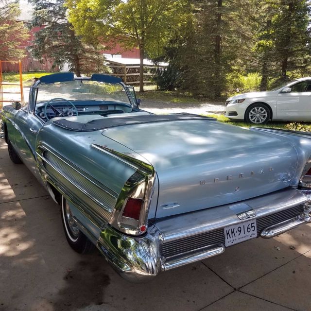 1958 Blue Buick Other Convertible