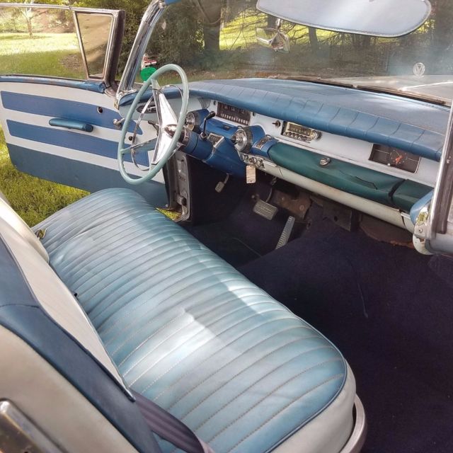 1958 Blue Buick Other Convertible