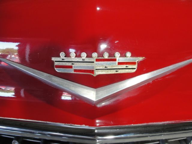 1958 Red Cadillac 62 sport coupe --