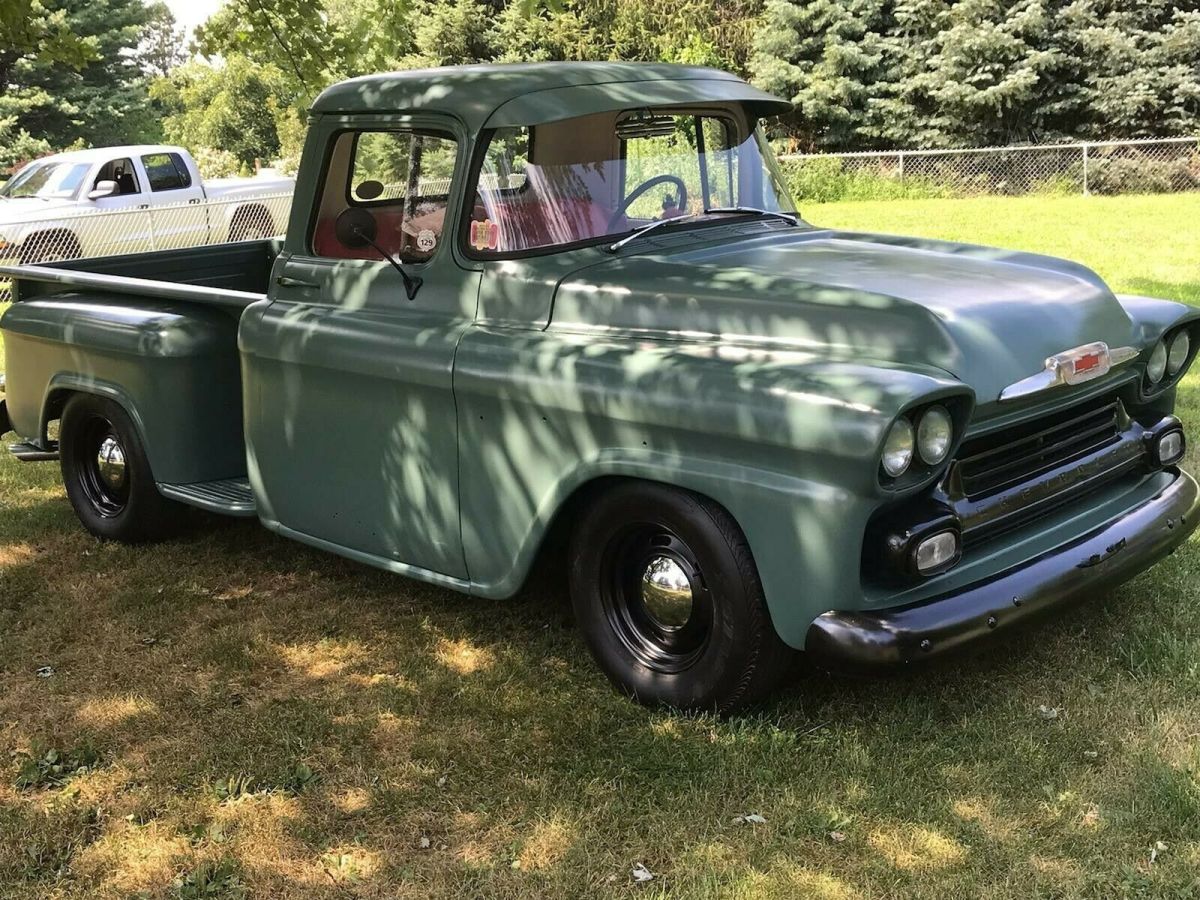 1958 Green Chevrolet Other Pickups Standard Cab Pickup