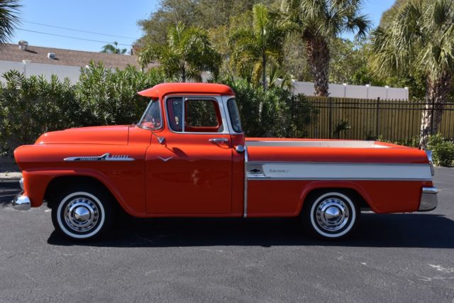 1958 Red Chevrolet Other Pickups Pickup