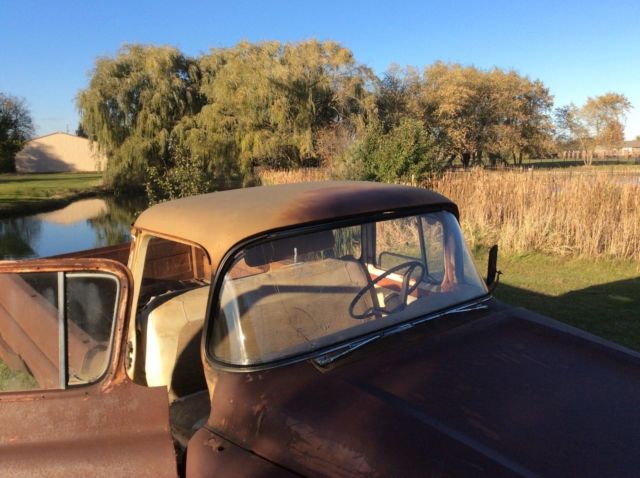 1958 Anniversary Gold / Honey Beige Chevrolet Other Pickups Standard Cab Pickup