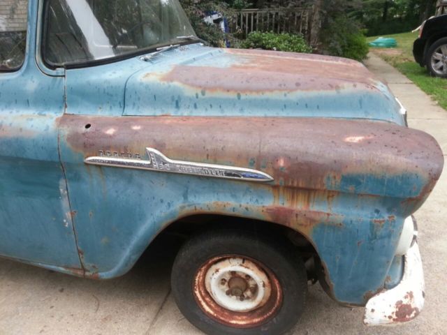 1958 Green Chevrolet Other Pickups