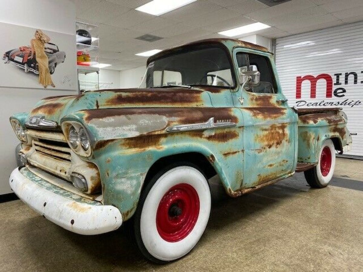 1958 Blue Chevrolet Other Pickups Standard Cab Pickup