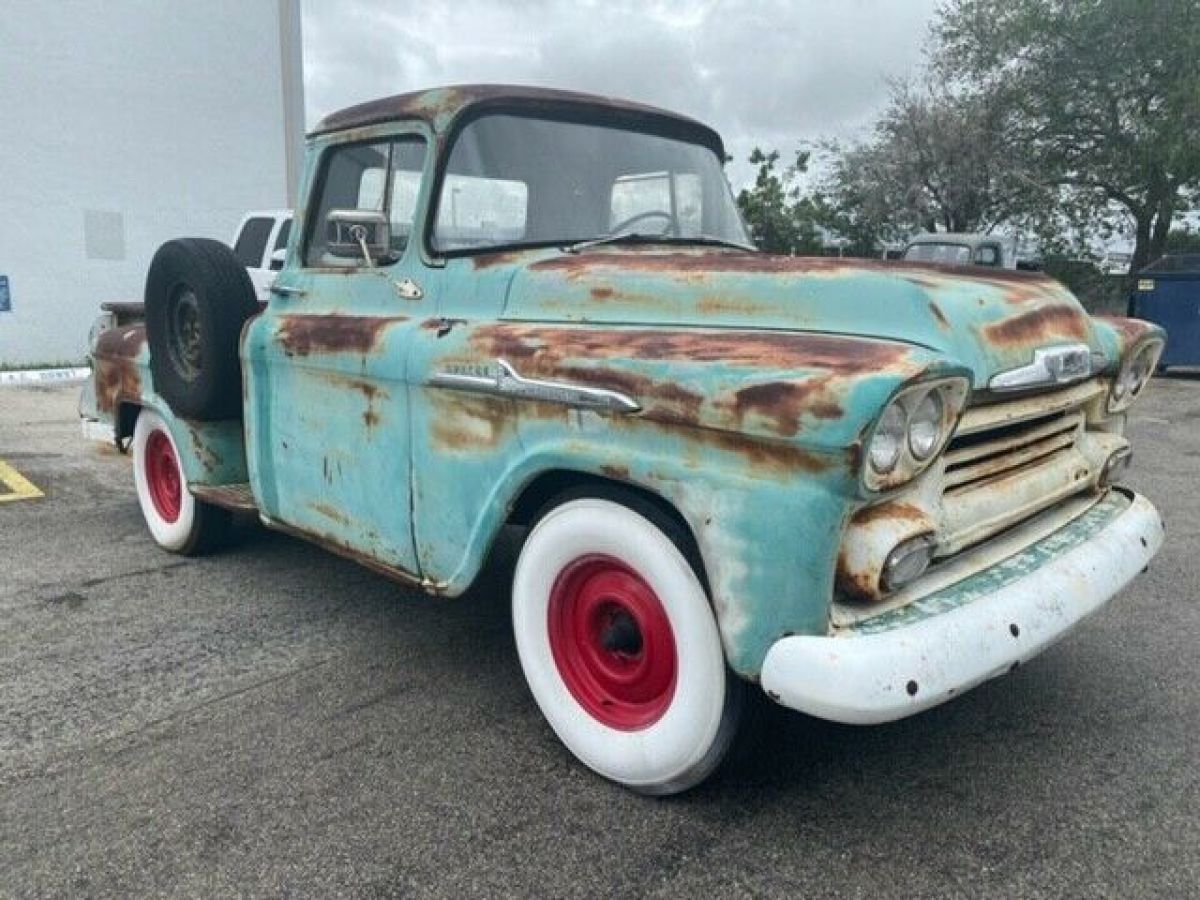 1958 Blue Chevrolet Other Pickups Standard Cab Pickup