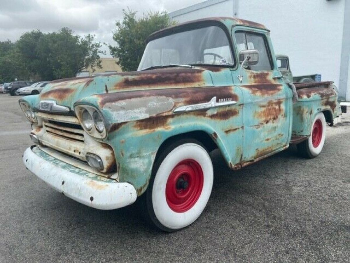 1958 Blue Chevrolet Other Pickups Standard Cab Pickup