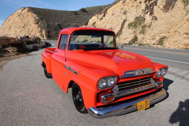 1958 CHEVY ORANGE  Chevrolet Other Pickups PICK UP 