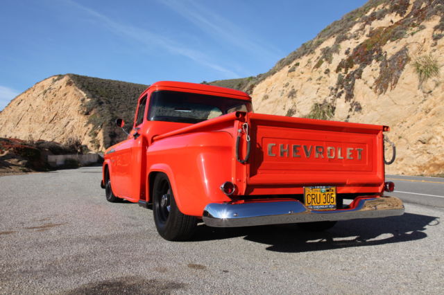 1958 CHEVY ORANGE  Chevrolet Other Pickups PICK UP 
