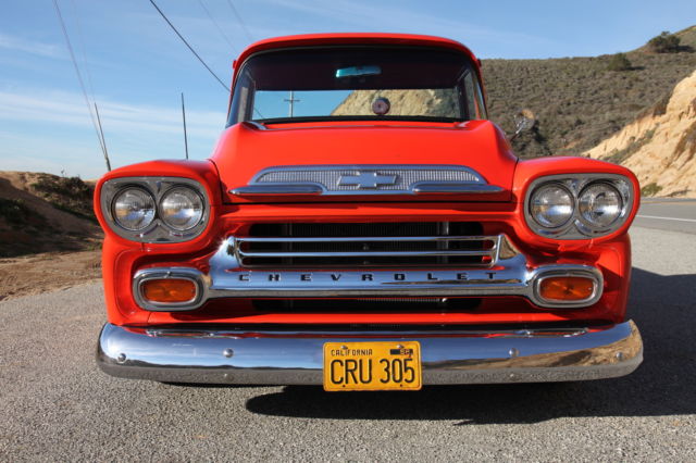 1958 CHEVY ORANGE  Chevrolet Other Pickups PICK UP 