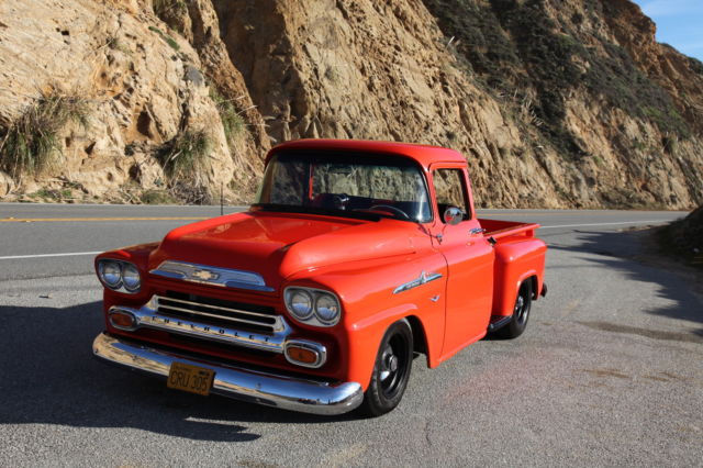1958 CHEVY ORANGE  Chevrolet Other Pickups PICK UP 