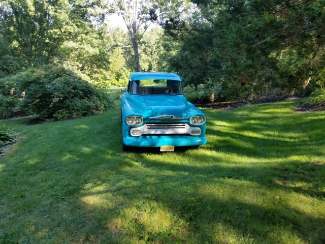1958 Blue Chevrolet Other Pickups