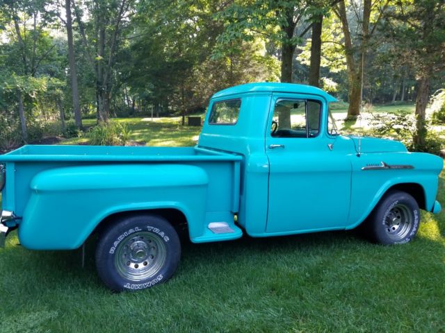 1958 Blue Chevrolet Other Pickups