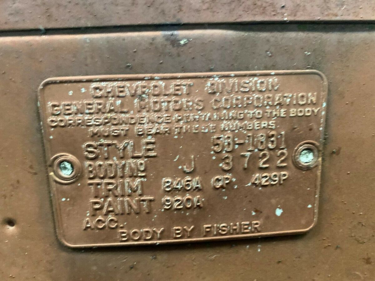 1958 Chevrolet Bel Air/150/210 Sedan