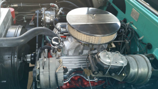 1958 Turquoise Chevrolet Bel Air/150/210