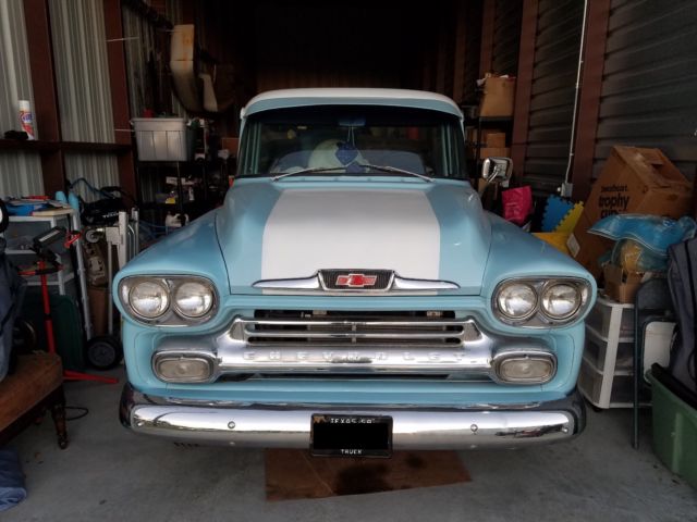 1958 Blue Chevrolet Other Pickups Truck