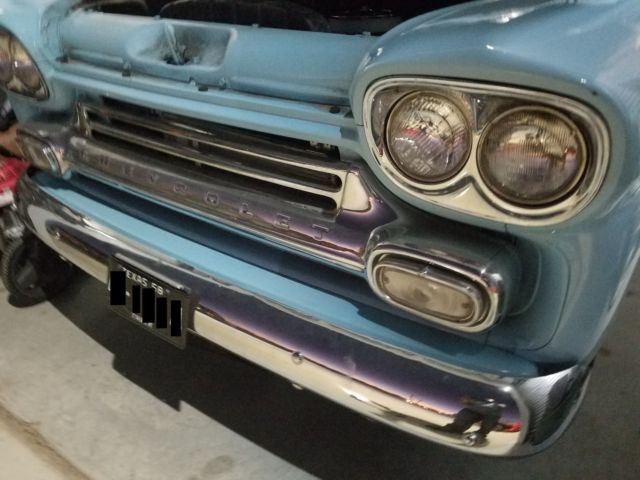 1958 Blue Chevrolet Other Pickups Truck