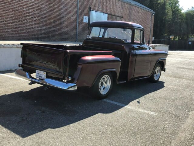 1958 Burgundy Chevrolet Other Pickups Big Window