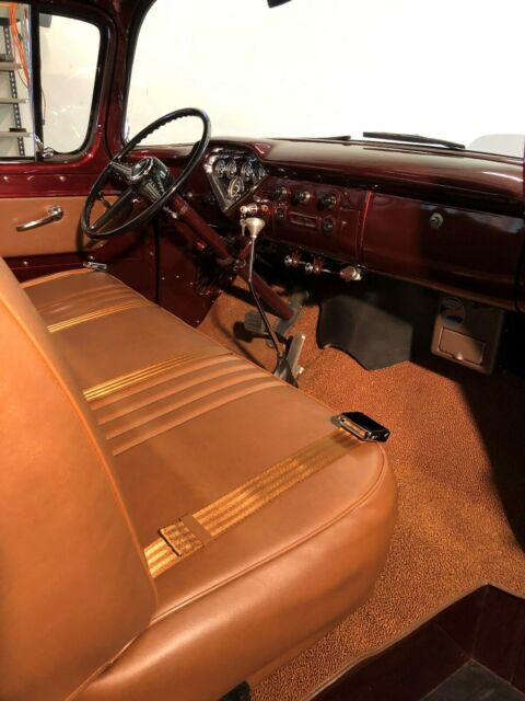 1958 Burgundy Chevrolet Other Pickups Big Window
