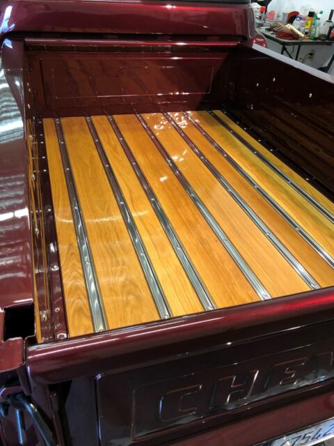 1958 Burgundy Chevrolet Other Pickups Big Window