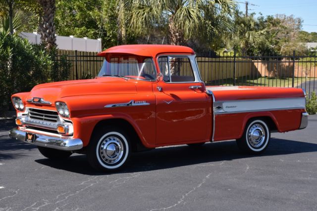 1958 Red Chevrolet Other Pickups Pickup
