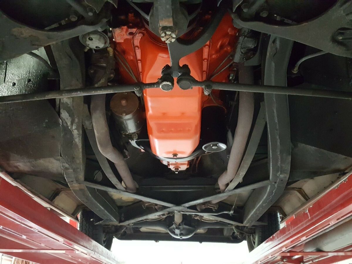 1958 Red Chevrolet Corvette Convertible