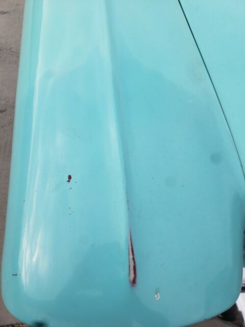 1958 Blue Chevrolet Del Ray Coupe