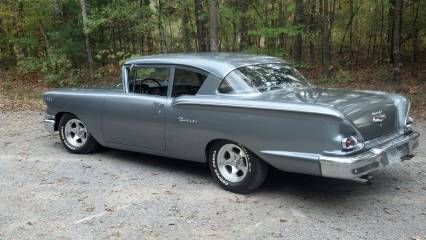 1958 Gray Chevrolet Bel Air/150/210 Coupe