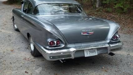 1958 Gray Chevrolet Bel Air/150/210 Coupe