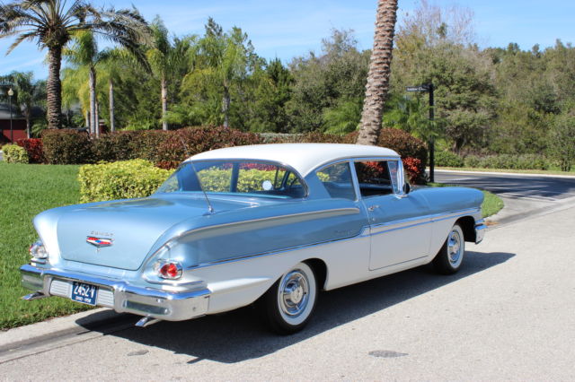1958 Blue Chevrolet Impala Sedan