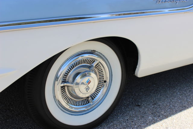 1958 Blue Chevrolet Impala Sedan