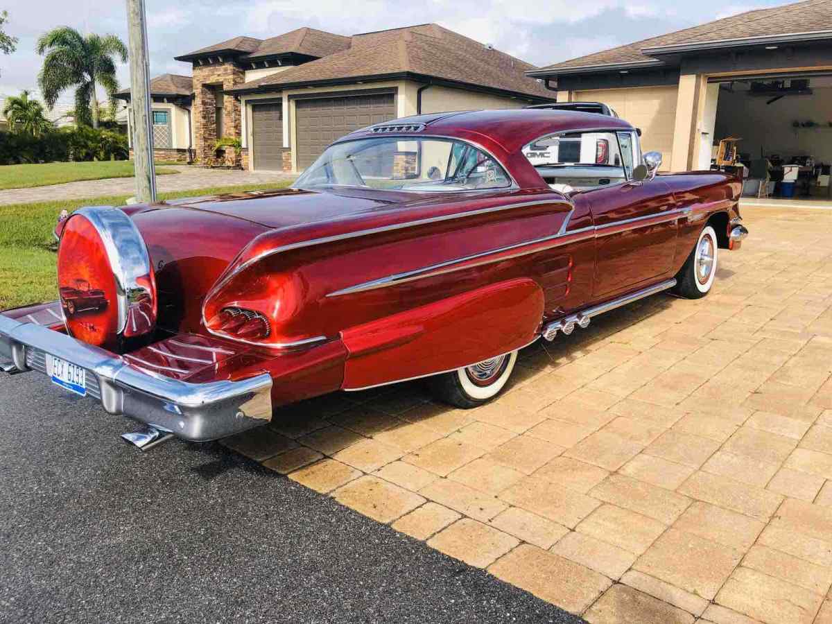 1958 Red Chevrolet Impala