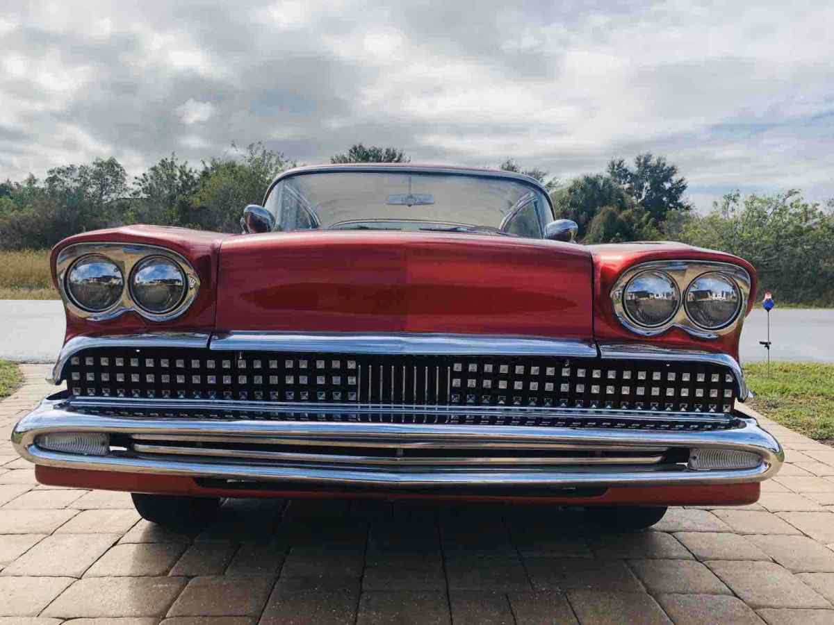 1958 Red Chevrolet Impala