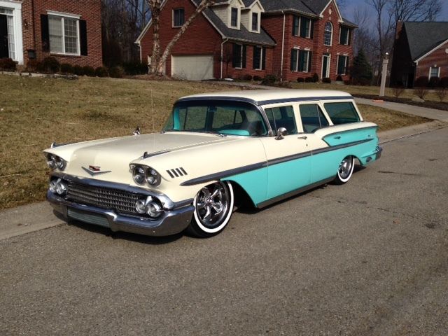 1958 Turqoise / Cream two-tone Chevrolet Other Wagon