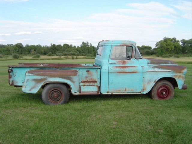 1958 Teal Chevrolet Other Pickups