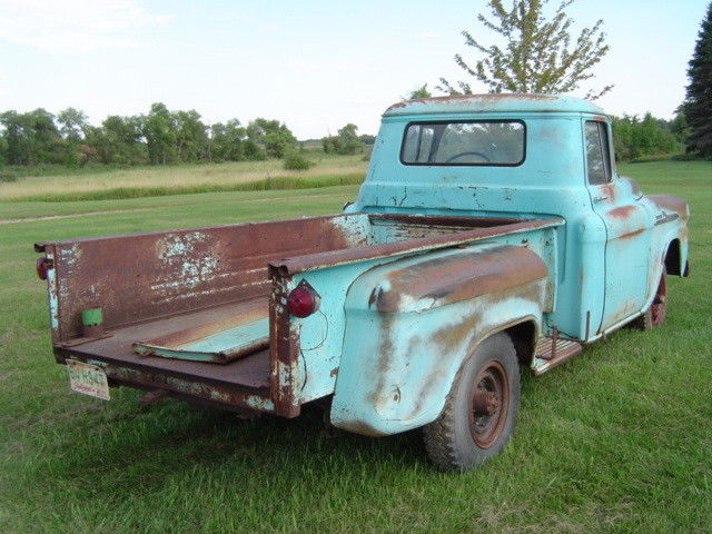 1958 Teal Chevrolet Other Pickups