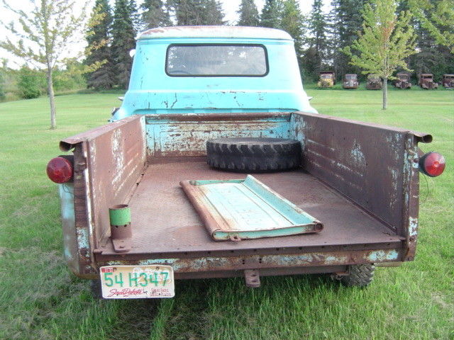 1958 Teal Chevrolet Other Pickups
