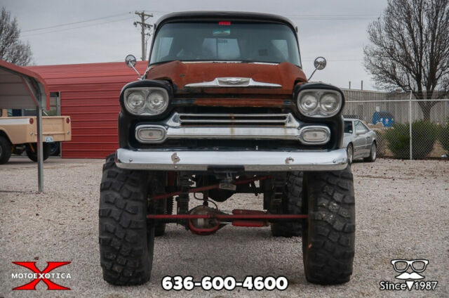 1958 Black Chevrolet 3100 Custom
