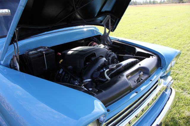 1958 Blue Chevrolet Suburban