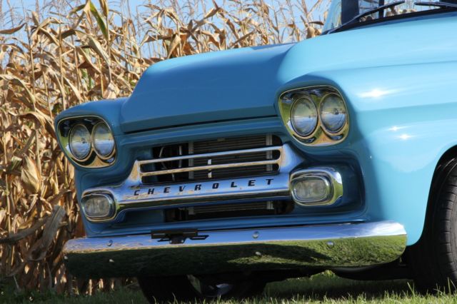 1958 Blue Chevrolet Suburban